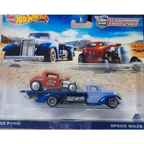 Hot Wheels Car Culture Team Transport Ford Speed Waze Universo Hot Wheels