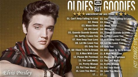 Oldies But Goodies 50s 60s 70s🌵elvis Presley Paul Anka Matt Monro