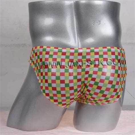 Men S Brief Mesh Plaid Mini Pants Underwear Penis Hole Bulge Pouch Briefs Calzoncillos Men Gay