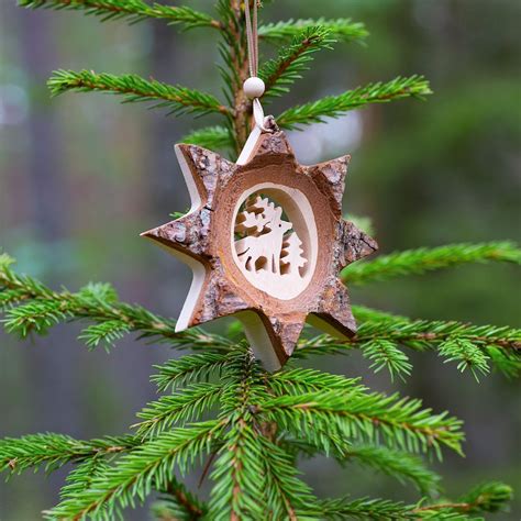 Wood Christmas Ornaments Rustic Holiday Decor Rustic - Etsy