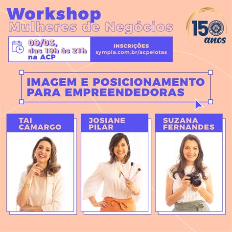 Workshop Mulheres de Negócios Imagem e Posicionamento para