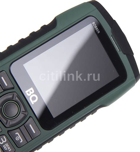 Услуги на сотовый телефон BQ Bobber 2439, зеленый (1147832) в интернет ...