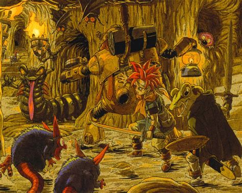 Chrono Trigger Art By Akira Toriyama