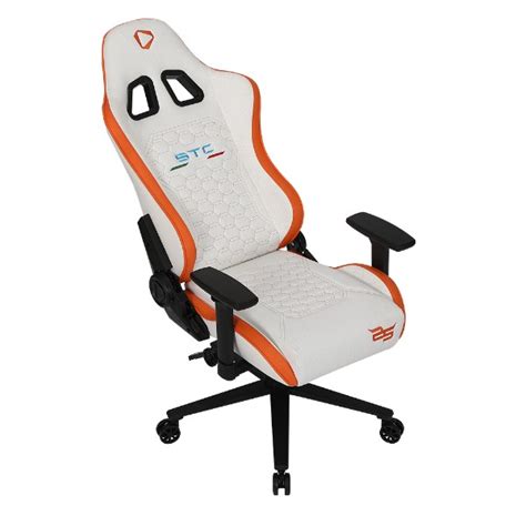 OneX STC 25 Years Limited Edition Hardcore Gaming Chair White Orange PC EB Games Australia
