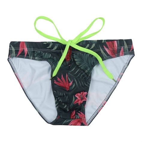 Nmnitkp Men S Quick Dry Swim Briefs Bikini Swimsuit Board Shorts With Adjustable Drawstring