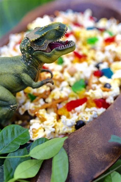 Dinosaur Snack Mix For A Dinosaur Party Make Life Lovely