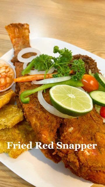 Fried Red Snapper Asmr Tutorial Haitian Cuisine