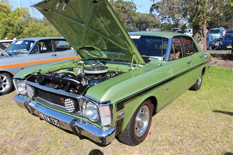 Ford Xw Falcon Gt Sedan Lime Frost The Xw Falcon Was Flickr