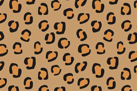 Premium Vector Seamless Leopard Pattern