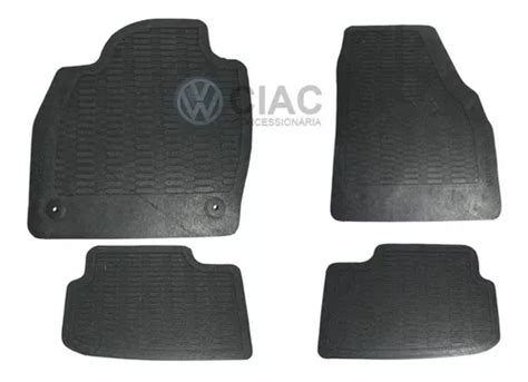 Jogo Tapetes Borracha Pvc Original Vw Nivus Ea Parcelamento