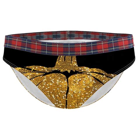 Brief Underwear Bikini Panties For Women Bikini Underwear Xxl Background With Gold Pumpkin