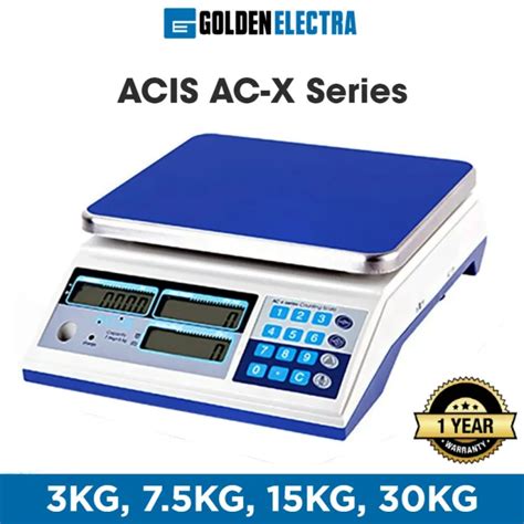 Timbangan Digital Acis Ac X Counting Scale Kg Kg Kg Kg Ac X Ac