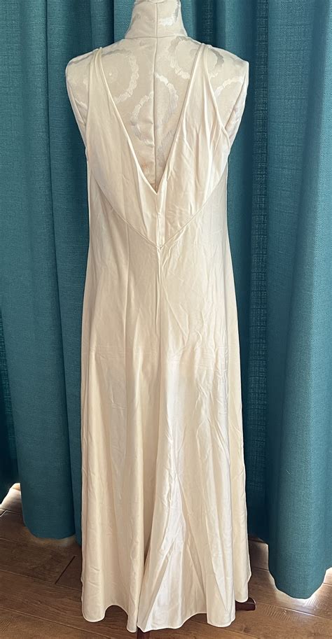 RARE Vintage Sexy Olga Nude Full Sweep Long Nightgown With Etsy