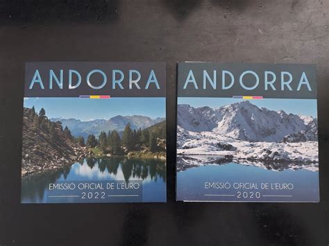 Andorra. Year Set 2020/2022 (2 sets) - Catawiki