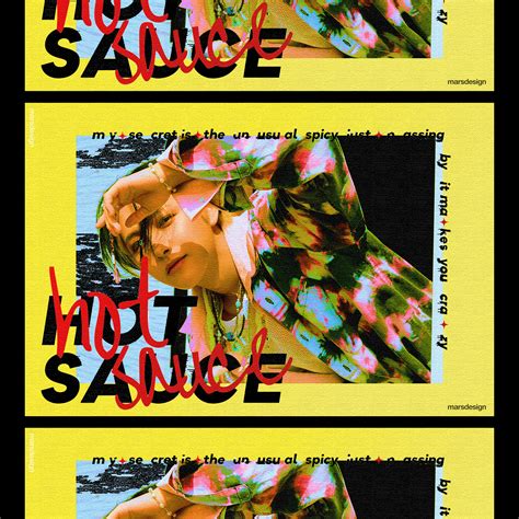 Nct Dream Posters Hot Sauce On Behance