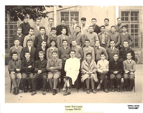 Photo De Classe De Lyc E Gay Lussac Copains D Avant