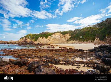 Glasshouse Rocks Beach In Narooma Australia Stock Photo Alamy