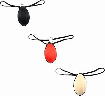 Maiclaice Pack Men S Cotton Thong Low Rise Comfort G String Classic Bikini Briefs Underwear