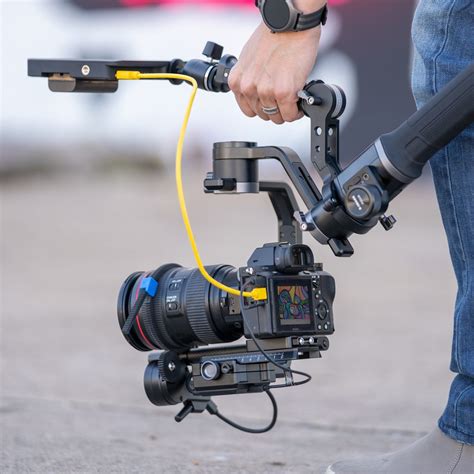 Axis Angled Handheld Gimbal Stabilizer E Image Ikan