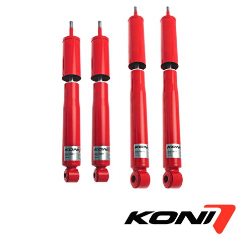 KONI HEAVY TRACK SHOCKS FOR TOYOTA LANDCRUISER 100 SERIES IFS 98 2007