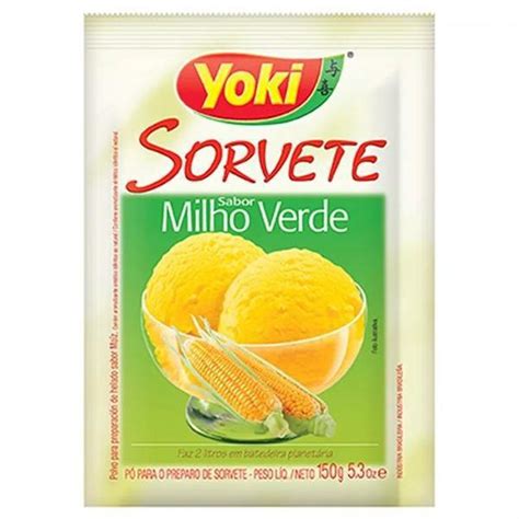 Supermercados Poupy Po Para Sorvete Yoki G Milho Verde