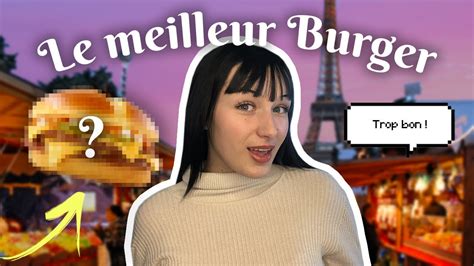 Le MEILLEUR Burger De Paris YouTube