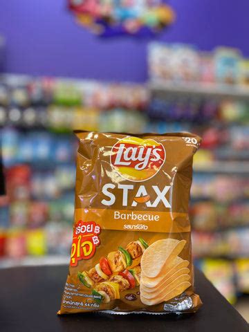 Lays Stax Barbecue (Thailand) – Exotic Snack Factory