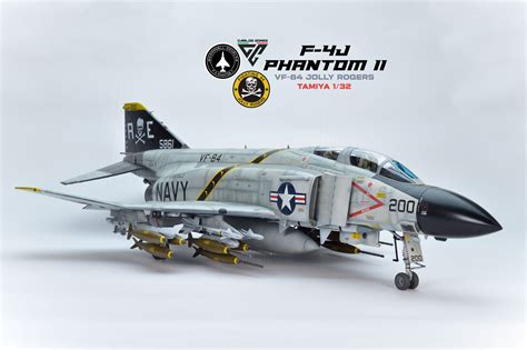 F 4j Phantom Ii Vf 84 Jolly Rogers The Art Of Modeling Club