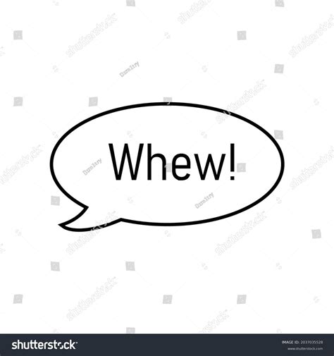 Clipart Whew
