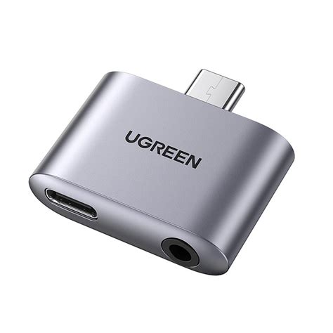 Ugreen USB C Audio Adapter Til USB C Mini Jack 3 5 Mm Batteriexperten