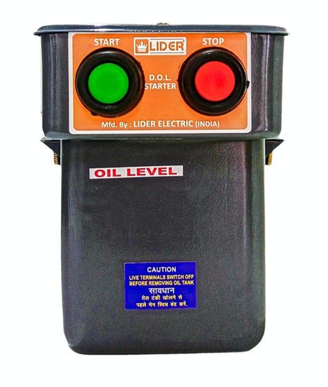 Lider Oil Immersed Dol Starter 1 10 Hp 240 V Single Phase At Rs 1482