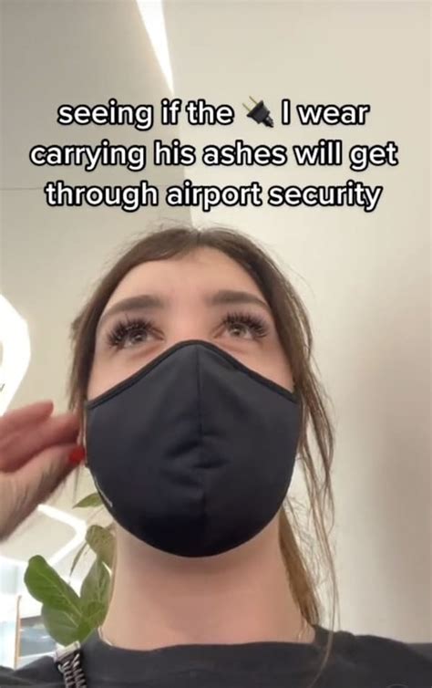 Tiktokker Tries To Sneak Sex Toy Filled With Dead Boyfriend S Ashes Past Airport Security