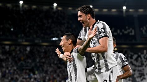 SERIE A Juventus Sassuolo 3 0 Di Maria E Doppio Vlahovic I