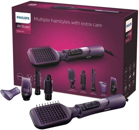 Philips ProCare Airstyler Hair Dryer/Hair Styler with 5 Styling ...