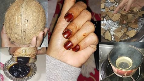 Nakhun Ki Mehandi Natural Long Lasting Nails Mehndi With Coconut