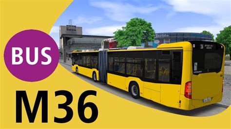 Omsi 2 Bvg Bus Linie M36 Mercedes C2 Gelenkbus Von Haselhorst