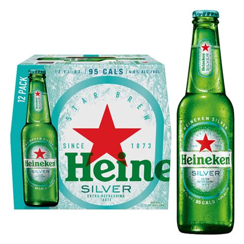 Heineken Silver 12pk 12oz Btl 4 Abv Alcohol Fast Delivery By App Or