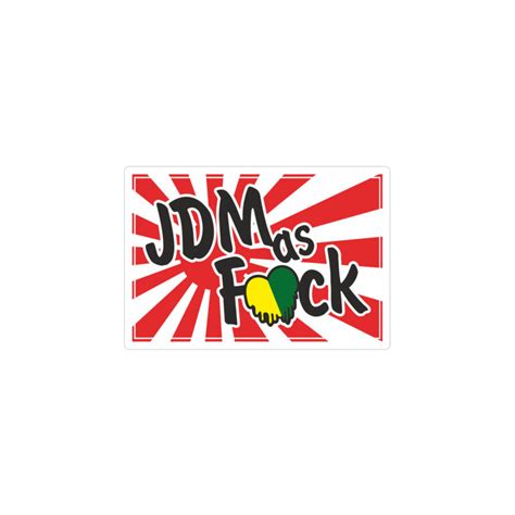 Купить Наклейка JDM AS FUCK Japan