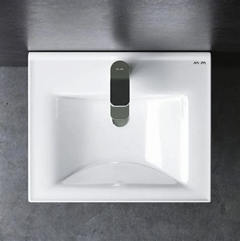 Раковина X-Joy мебельная,керамическая,55см,встроенная,цвет белый,глянец ...