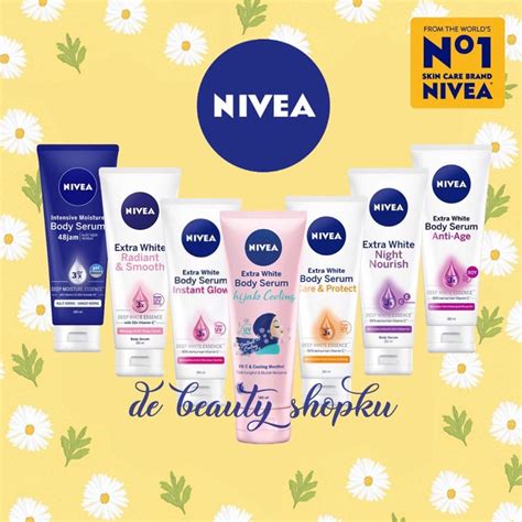 Jual Nivea Body Serum Extra White Night Repair Care Protect