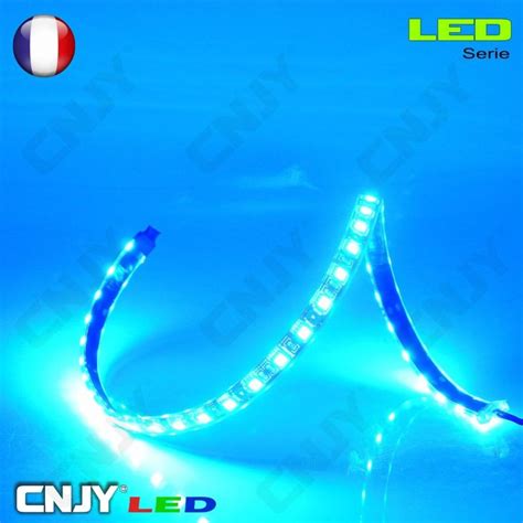 Bande led flexible bleu adhésive étanche CNJY FLEX O 12V DC IP68 60Led