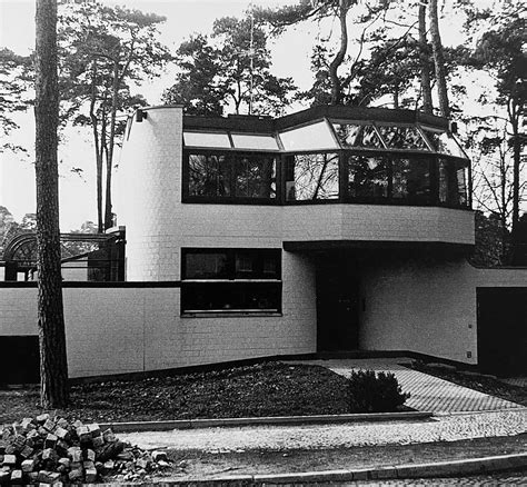 German Postwar Modern — House 1977 Built For Himself In Berlin