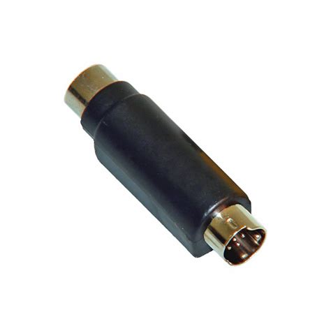 Переходник mini DIN 7 pin штекер - mini DIN 4 pin (S-VHS) гнездо ...