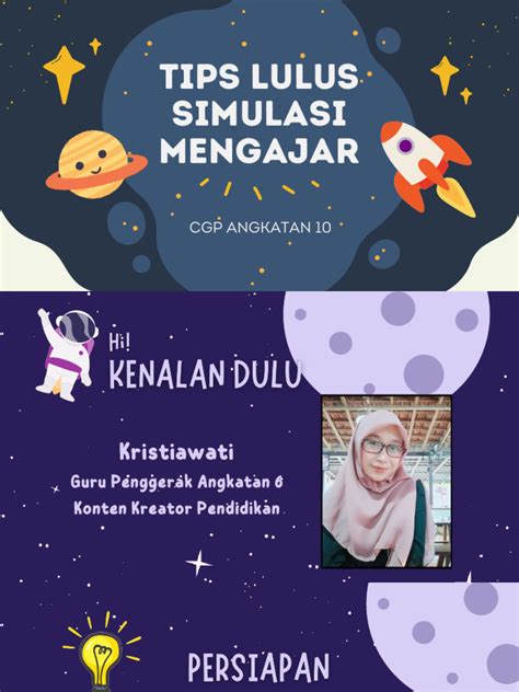 tips simulasi mengajar efektif  menit