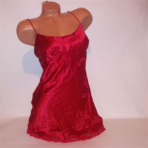 Victoria S Secret Intimates Sleepwear Vintage Victoria Secret Lingerie Chemise Slip Medium