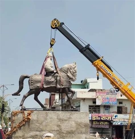 Golden Maharana Pratap Statue, For Exterior Decor at Rs 2000 in Bhopal