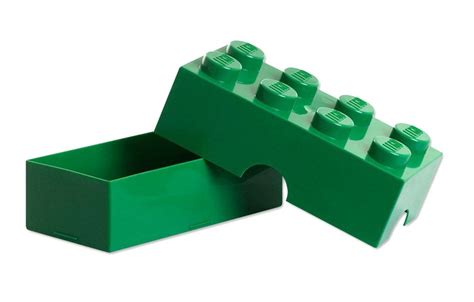 LEGO Rangements 40231734 pas cher Lunch box Vert Foncé Large