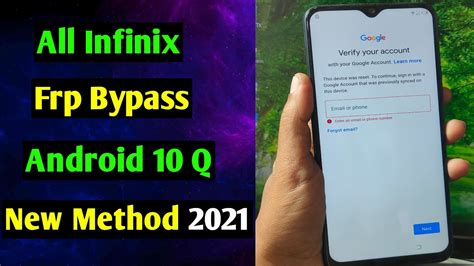 Infinix Hot Play Frp Unlock Bypass Google Account Lock Infinix Hot Play Frp Bypass