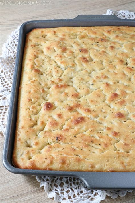 Focaccia Genovese Le Ricette Gustose Di Dolcissima Stefy