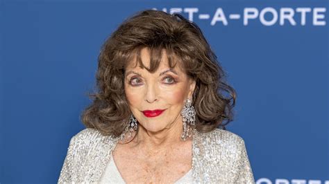 Joan Collins, 90, pleads with fans amid 'upsetting' health fears | HELLO!